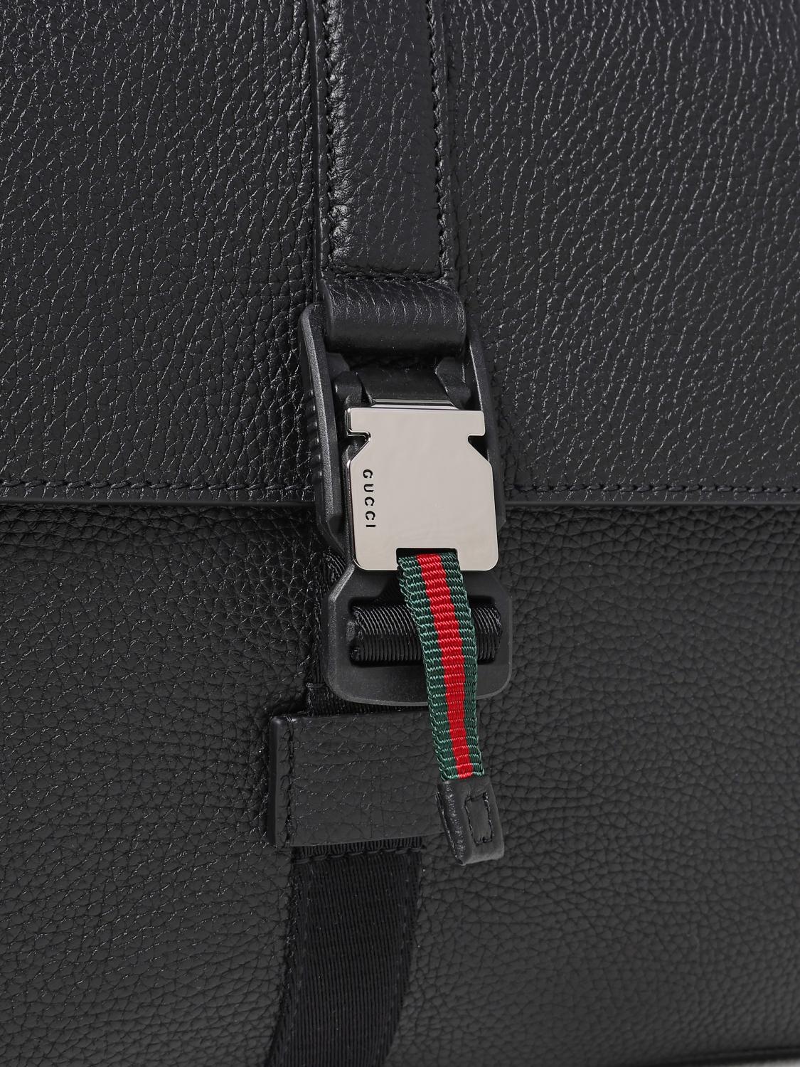 GUCCI PORTADOCUMENTI: Pocket square men Gucci, Black - Img 4