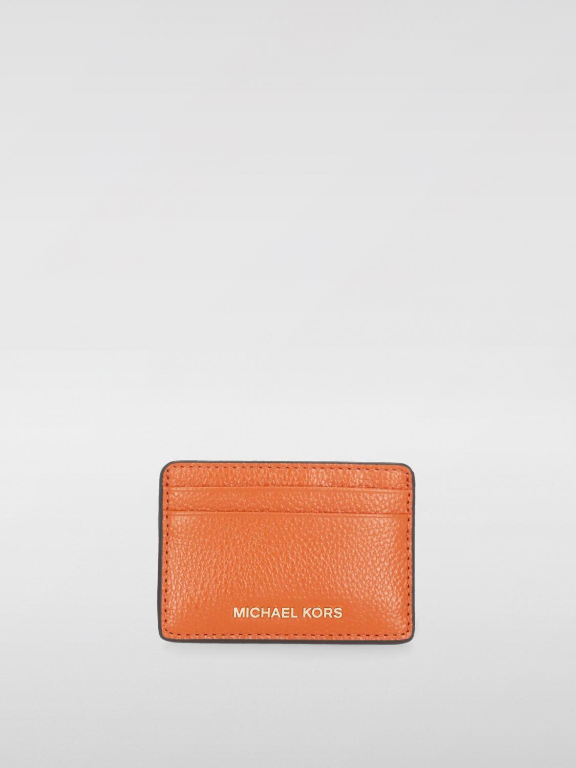 MICHAEL KORS GELDBÖRSE: Geldbeutel damen Michael Kors, Orange - Img 1