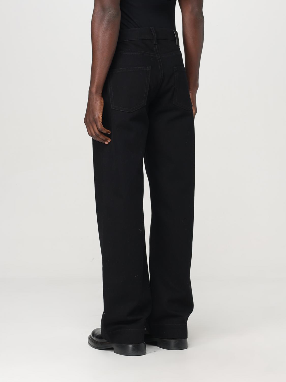 MCQUEEN JEANS: Jeans McQueen in denim , Nero - Img 3