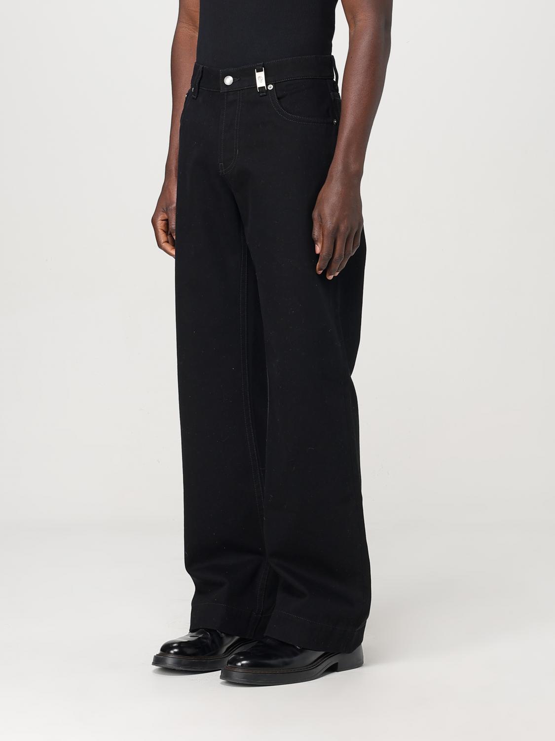 MCQUEEN JEANS: Jeans McQueen in denim , Nero - Img 4