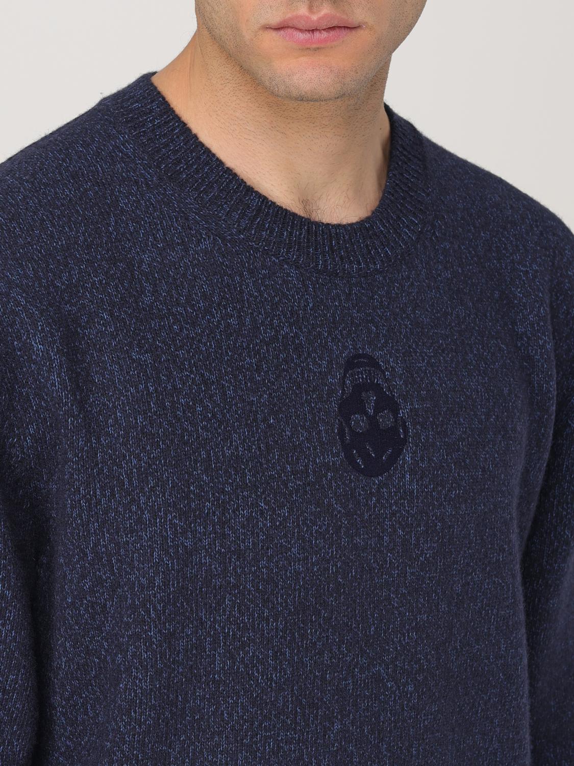MCQUEEN SWEATER: Sweater men McQueen, Blue - Img 5