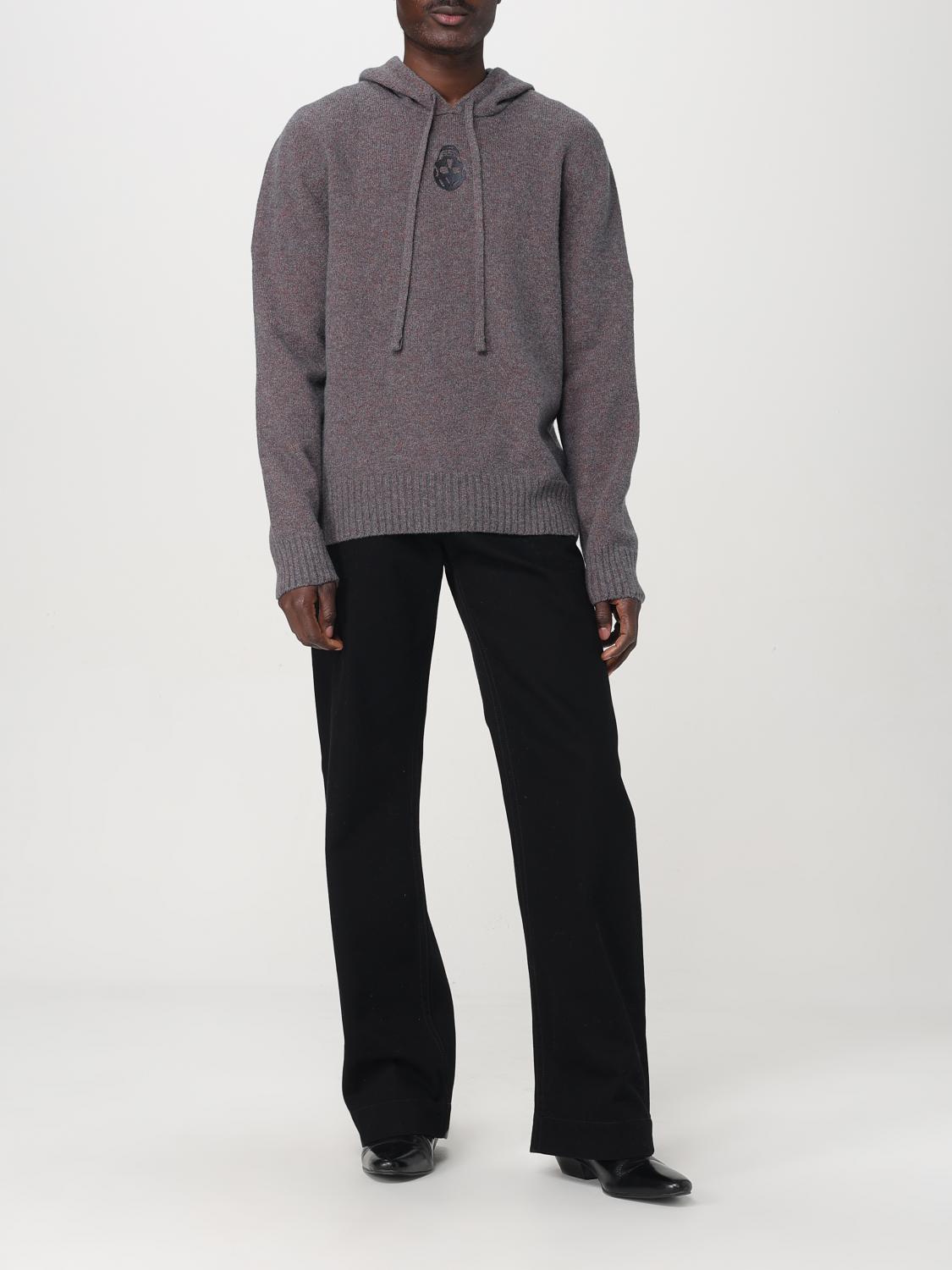 MCQUEEN SWEATSHIRT: Sweatshirt men McQueen, Grey - Img 2