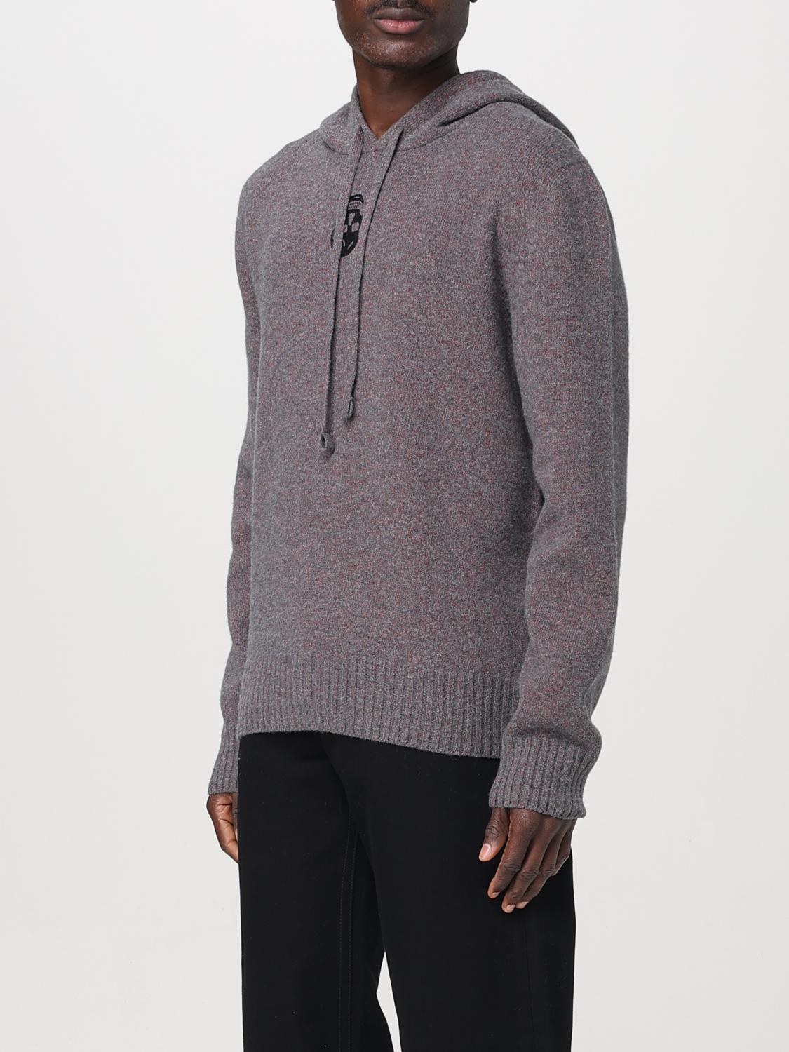 MCQUEEN SWEATSHIRT: Sweatshirt men McQueen, Grey - Img 4