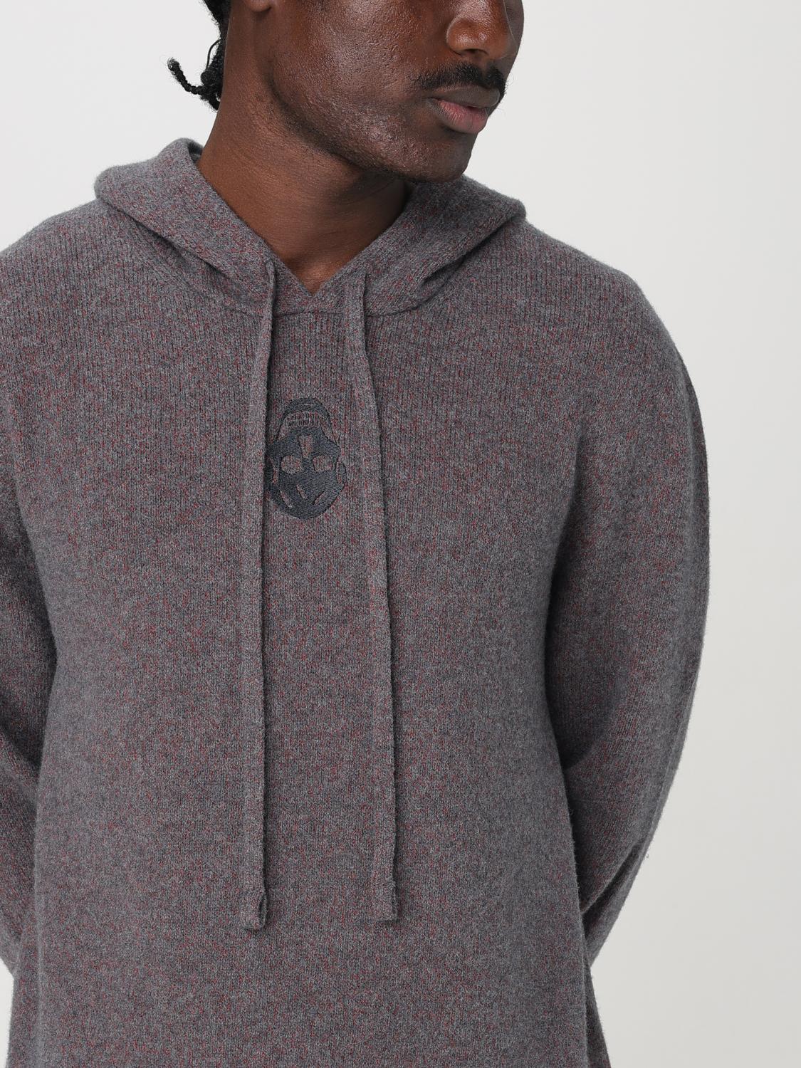 MCQUEEN SWEATSHIRT: Sweatshirt men McQueen, Grey - Img 5
