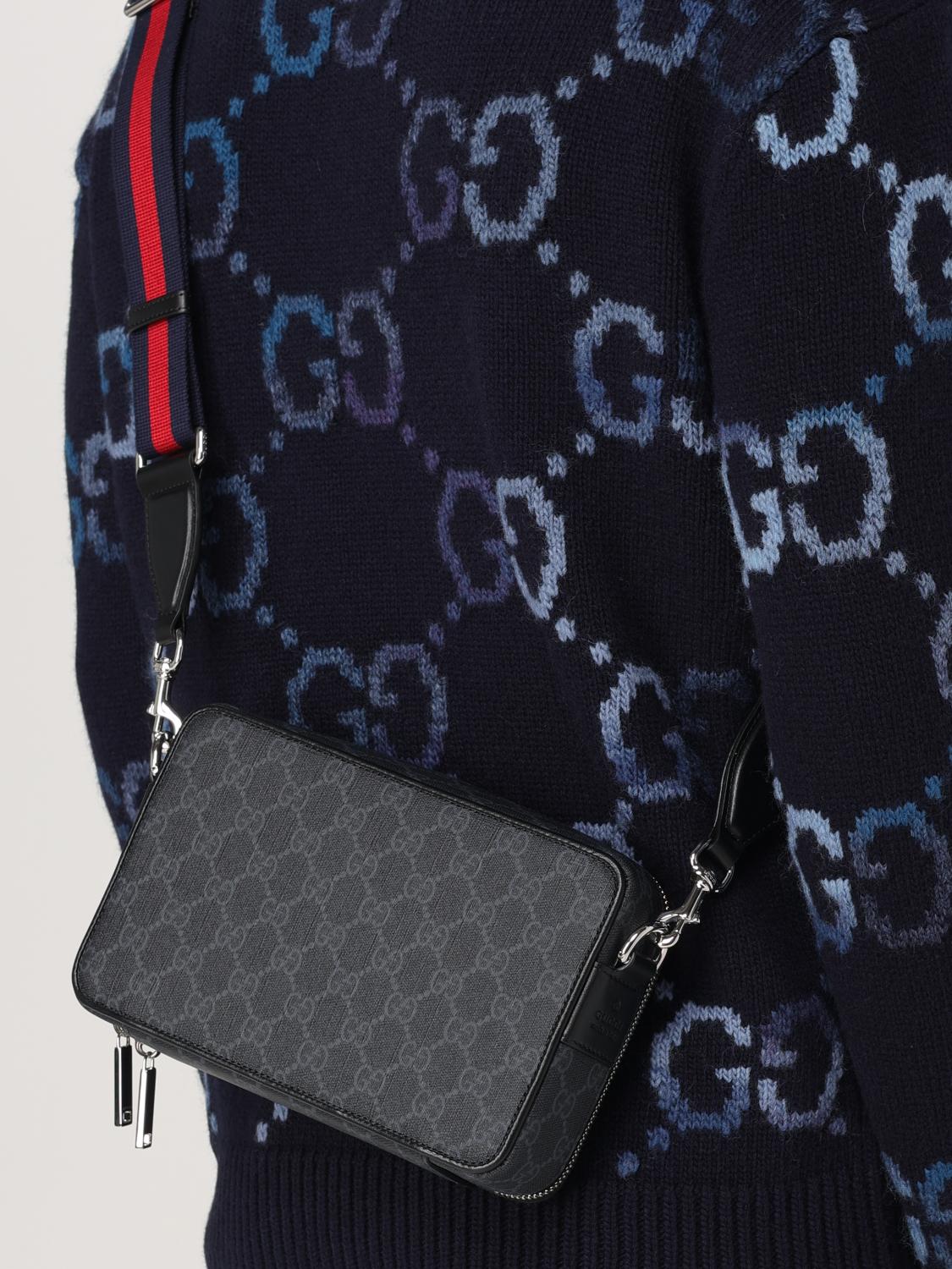 GUCCI SACOCHE: Sacoche homme Gucci, Noir - Img 2