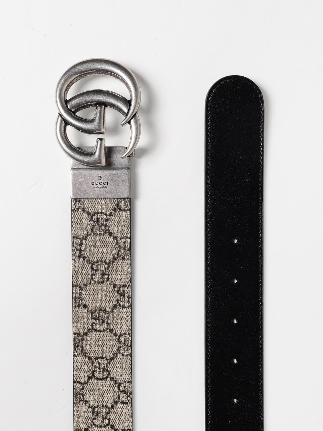 GUCCI BELT: Belt men Gucci, Black - Img 4