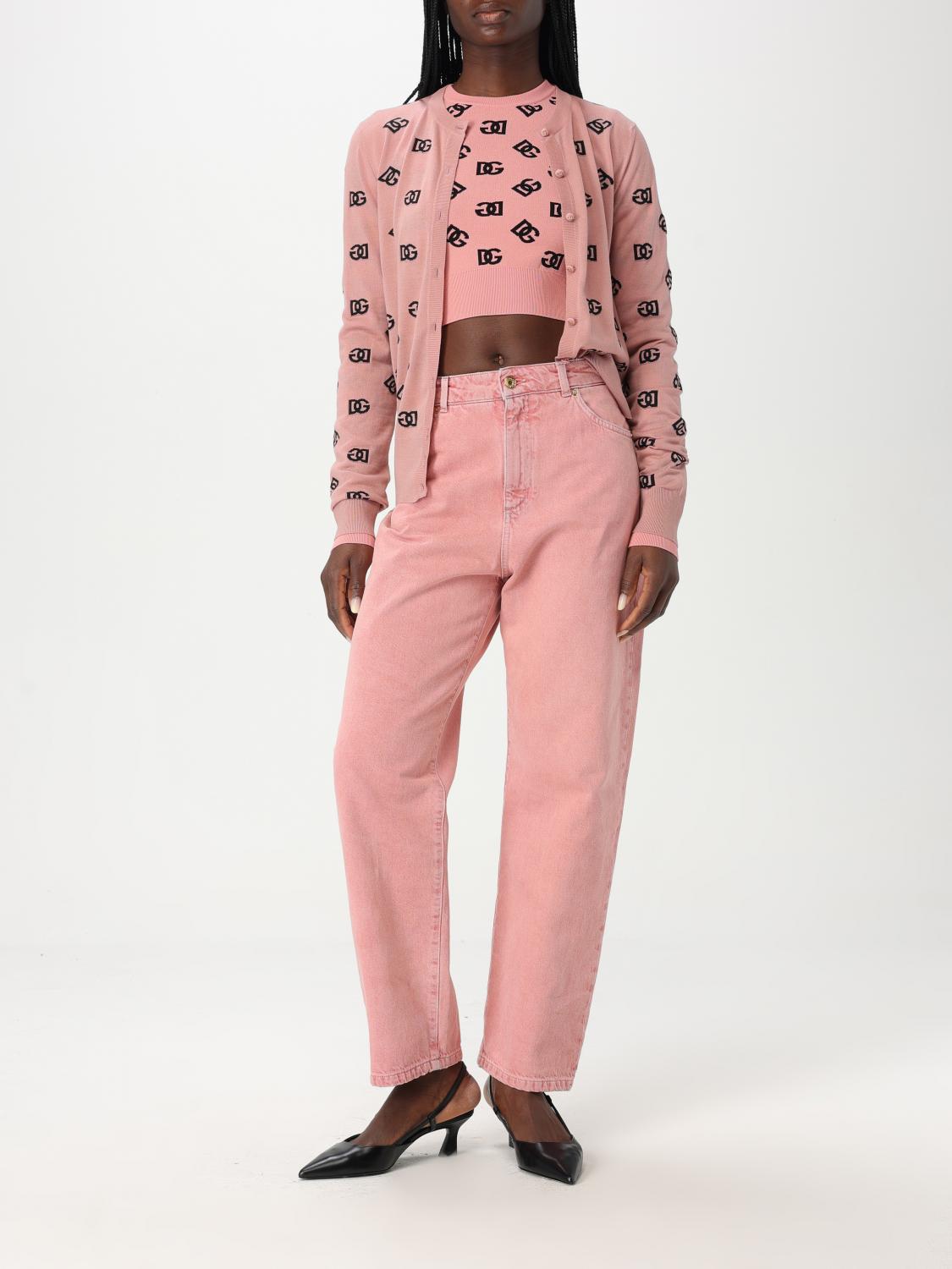 DOLCE & GABBANA PULLOVER: Pullover damen Dolce & Gabbana, Pink - Img 2