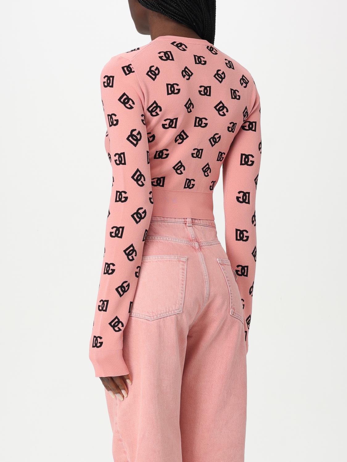 DOLCE & GABBANA PULLOVER: Pullover damen Dolce & Gabbana, Pink - Img 3