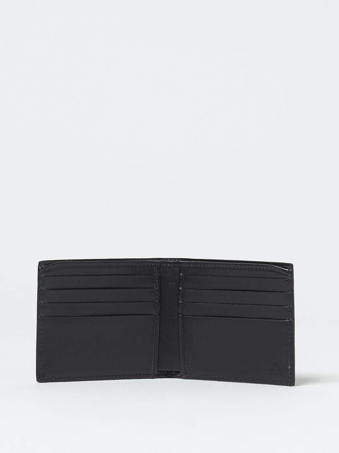 GUCCI WALLET: Wallet men Gucci, Black - Img 2