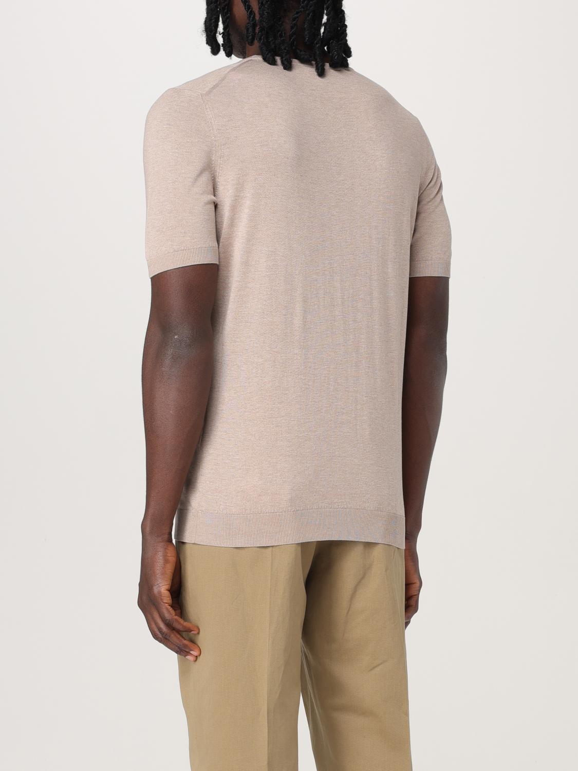 TAGLIATORE CAMISETA: Camiseta hombre Tagliatore, Marrón - Img 2