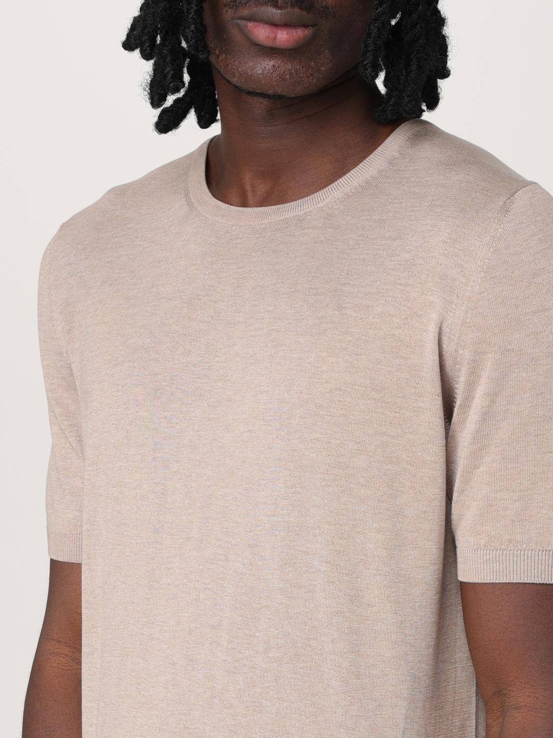 TAGLIATORE CAMISETA: Camiseta hombre Tagliatore, Marrón - Img 3