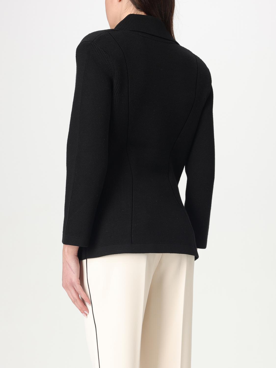 ELISABETTA FRANCHI CHAQUETA: Jersey mujer Elisabetta Franchi, Blanco - Img 2