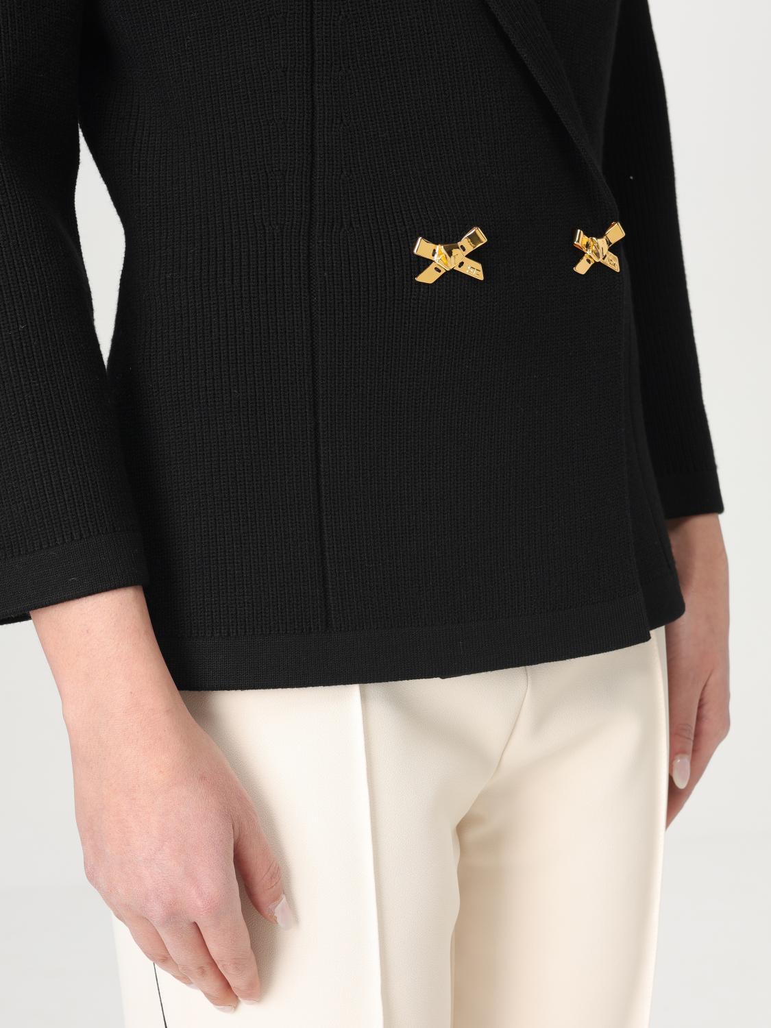 ELISABETTA FRANCHI CHAQUETA: Jersey mujer Elisabetta Franchi, Blanco - Img 3