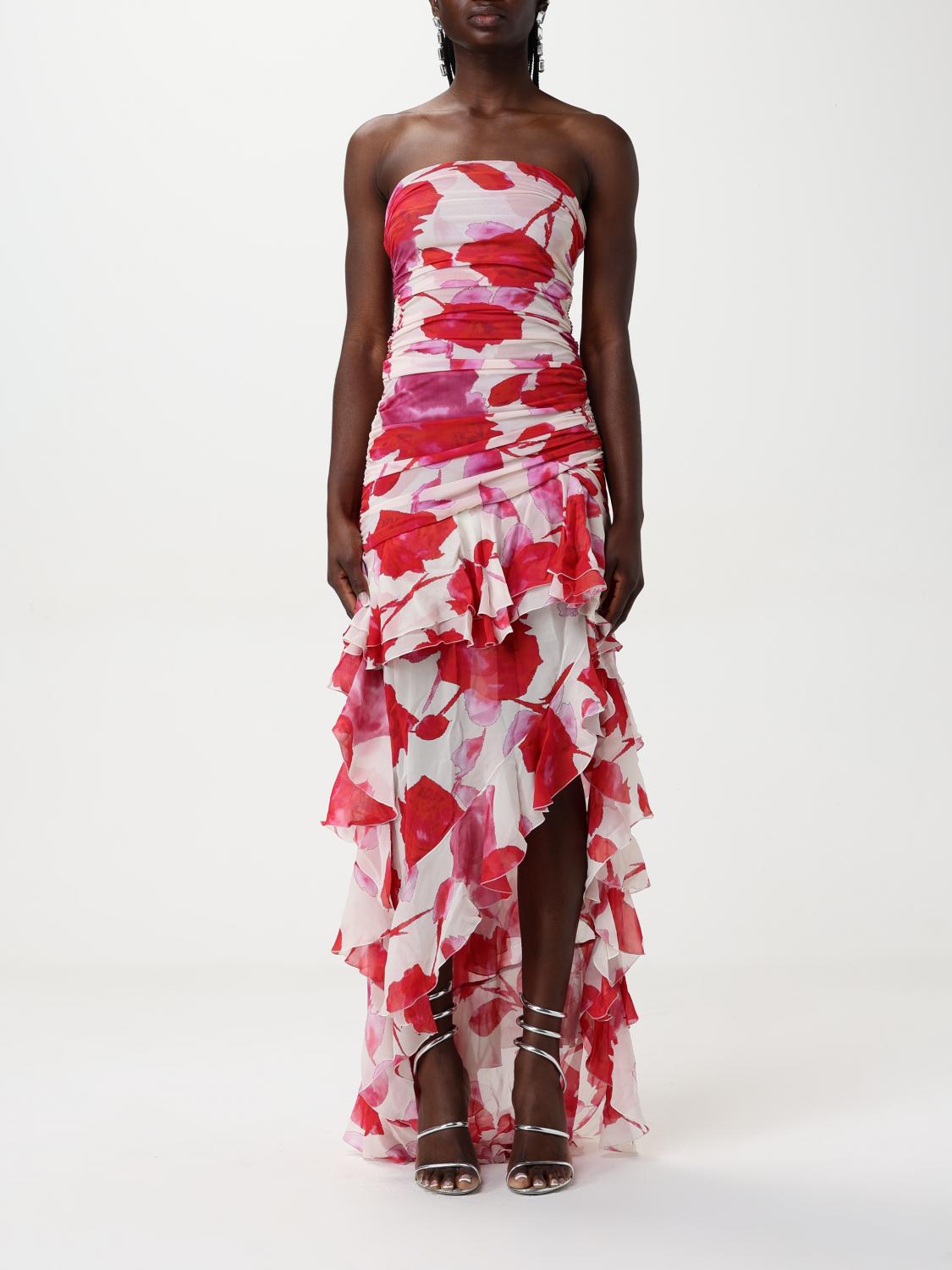 BLUMARINE ABITO: Abito Blumarine in jersey stampato , Rosso - Img 1