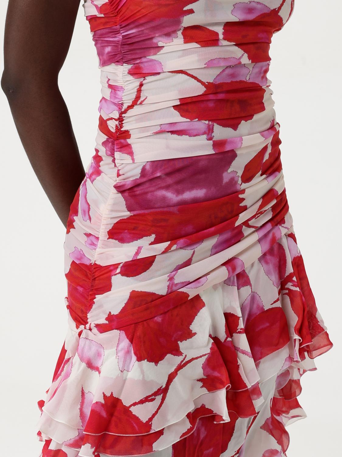 BLUMARINE ABITO: Abito Blumarine in jersey stampato , Rosso - Img 4