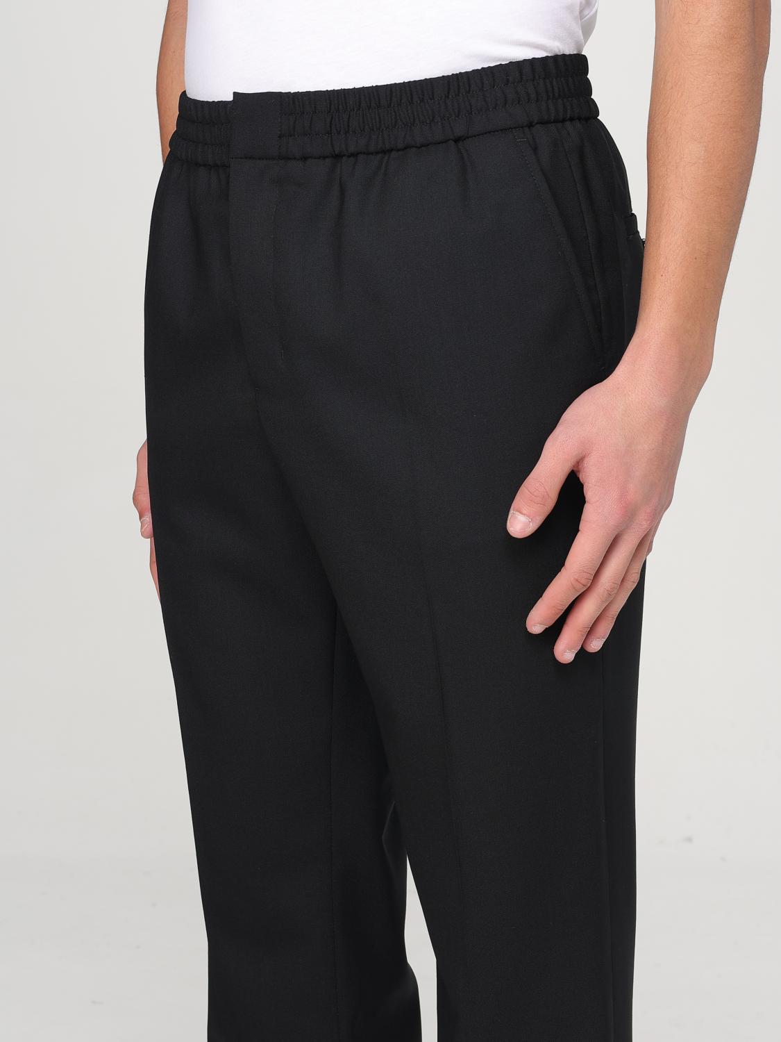 AMI PARIS PANTS: Pants men Ami Paris, Black - Img 4