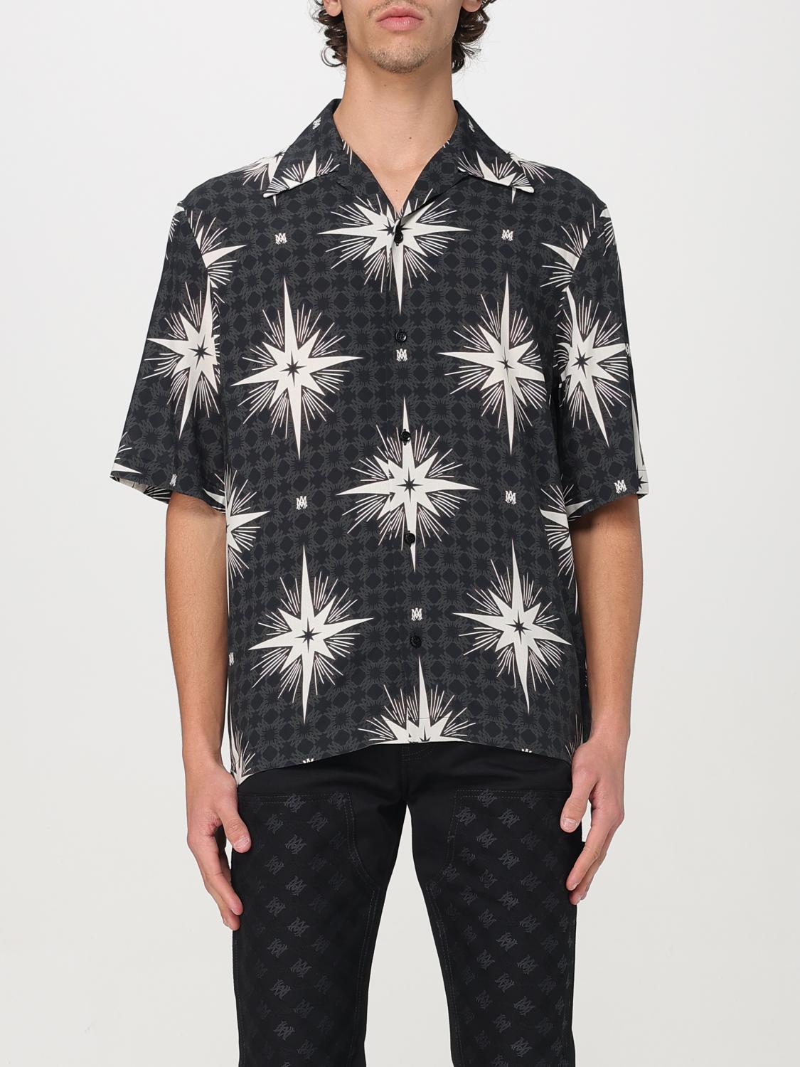 AMIRI CAMISA: Camisa hombre Amiri, Negro - Img 1