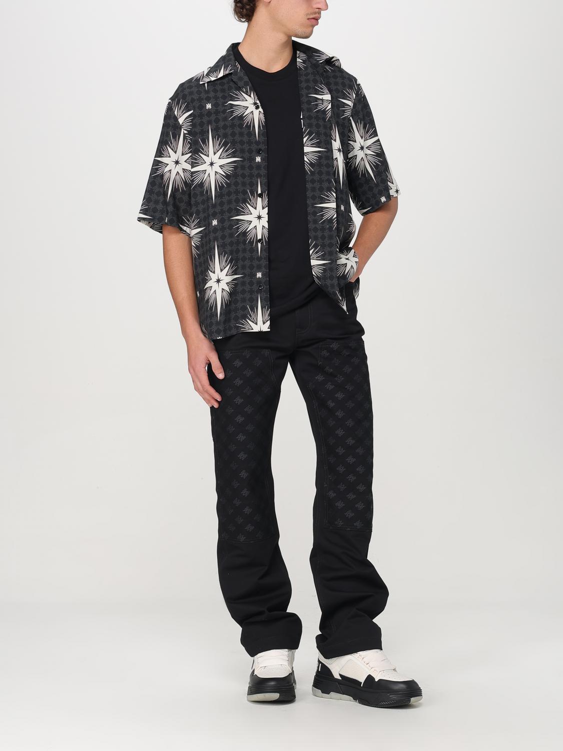 AMIRI CAMISA: Camisa hombre Amiri, Negro - Img 2