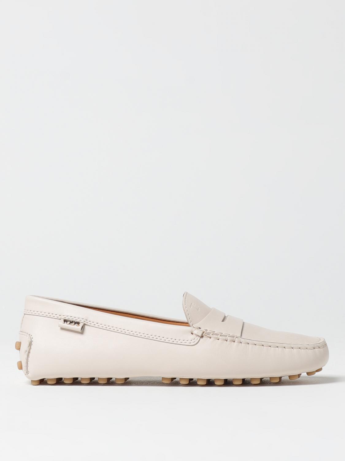 TOD'S MOCASSINI: Mocassino Tod's in pelle , Bianco - Img 1