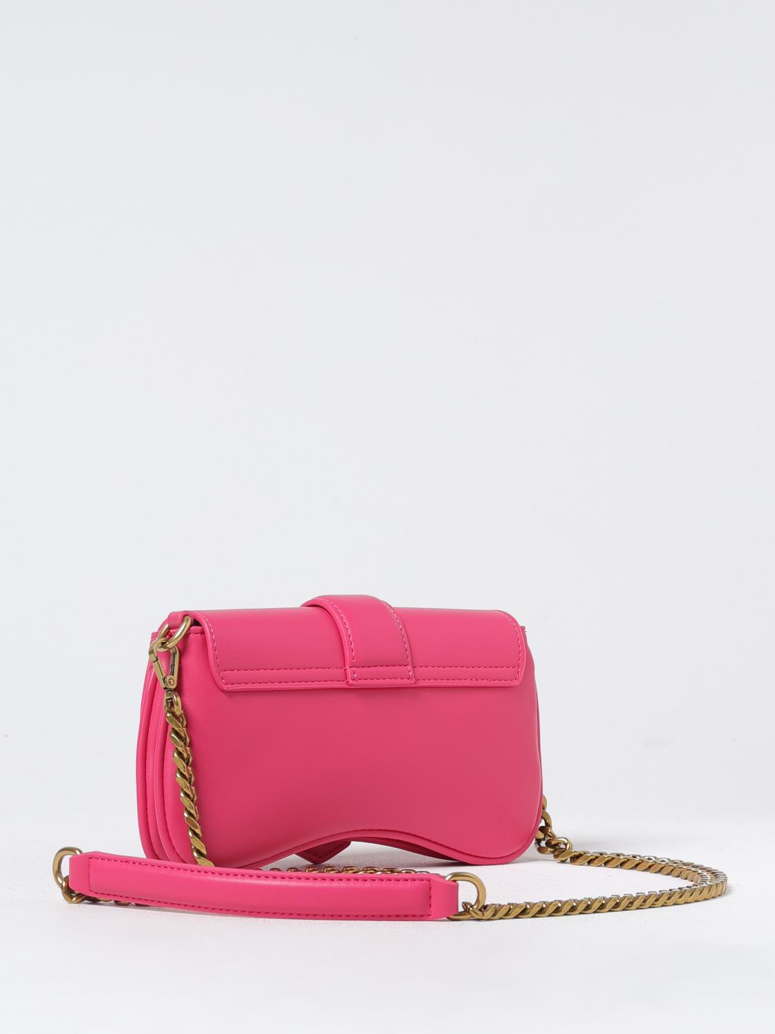 JUST CAVALLI BORSA MINI: Borsa Just Cavalli in pelle sintetica , Rosa - Img 2