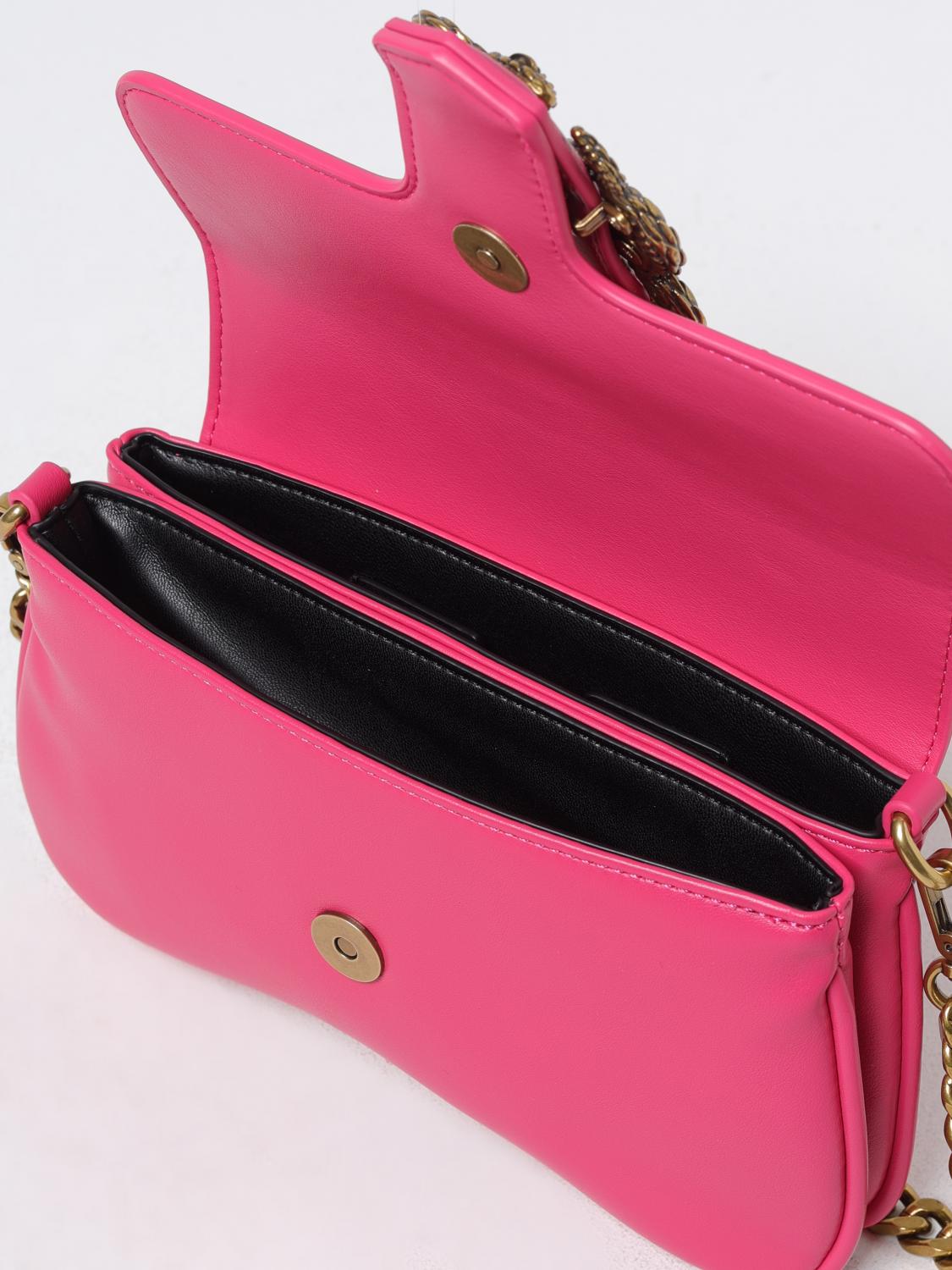 JUST CAVALLI BORSA MINI: Borsa Just Cavalli in pelle sintetica , Rosa - Img 3