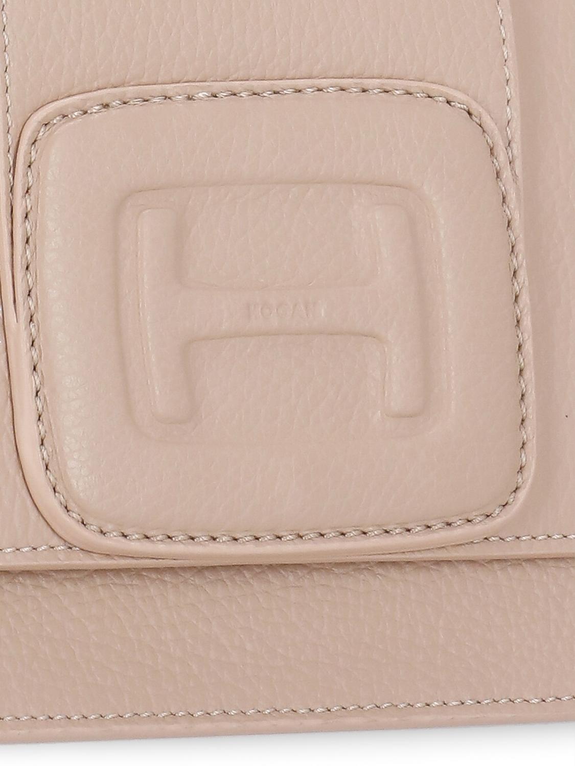 HOGAN BORSA MINI: Borsa Hogan in pelle a grana , Rosa - Img 4