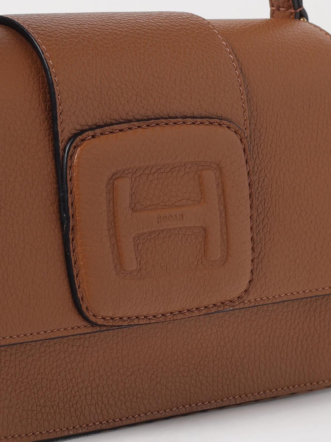 HOGAN MINI BOLSO: Bolso de hombro mujer Hogan, Marrón - Img 3