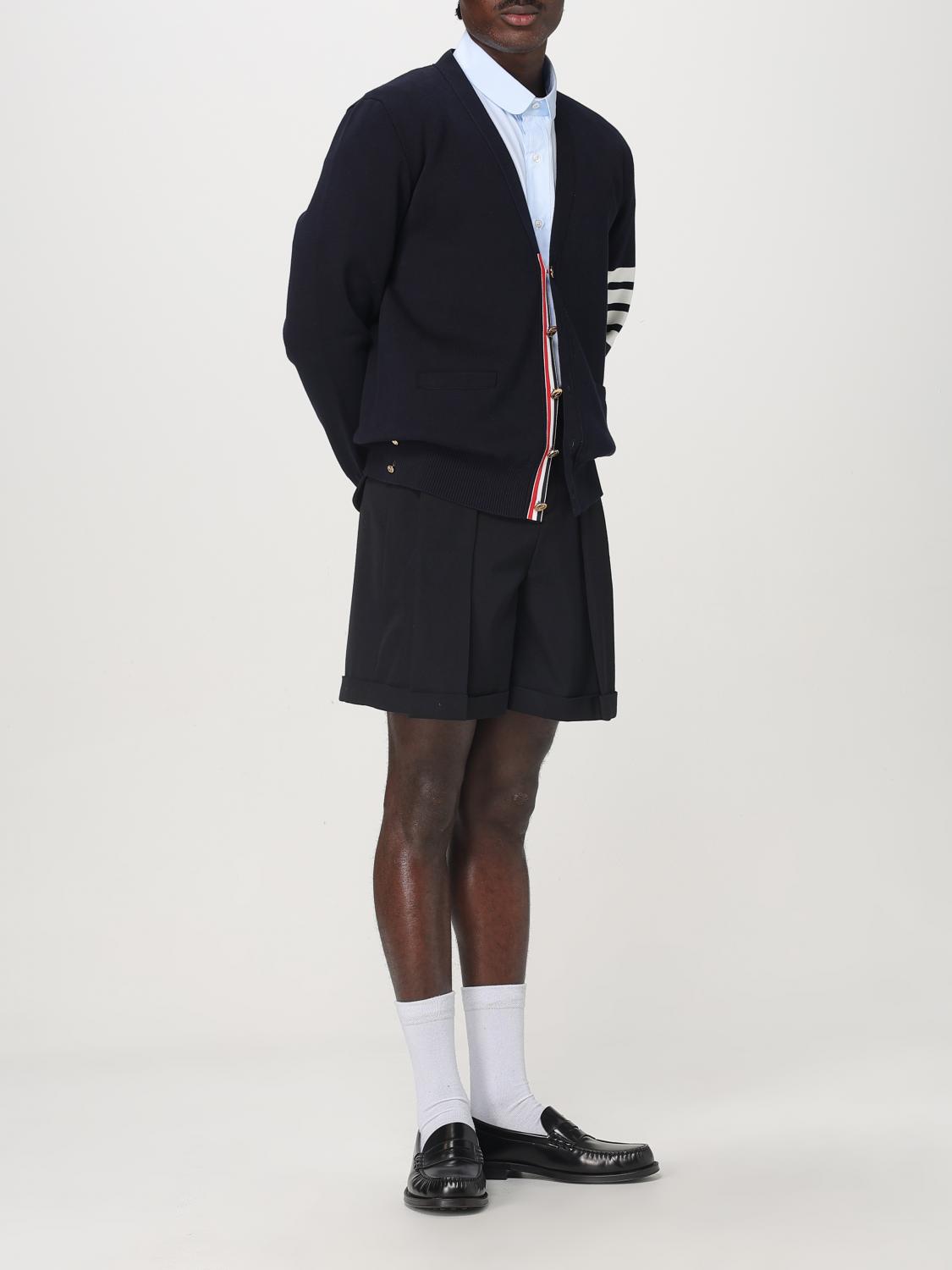 THOM BROWNE CAMICIA: Camicia Thom Browne in cotone , Azzurro - Img 2