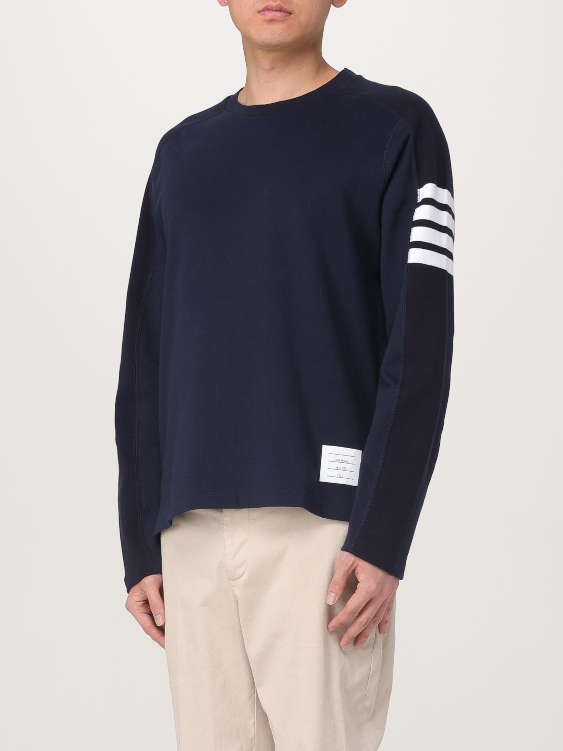 THOM BROWNE CAMISETA: Polo hombre Thom Browne, Azul Oscuro - Img 4