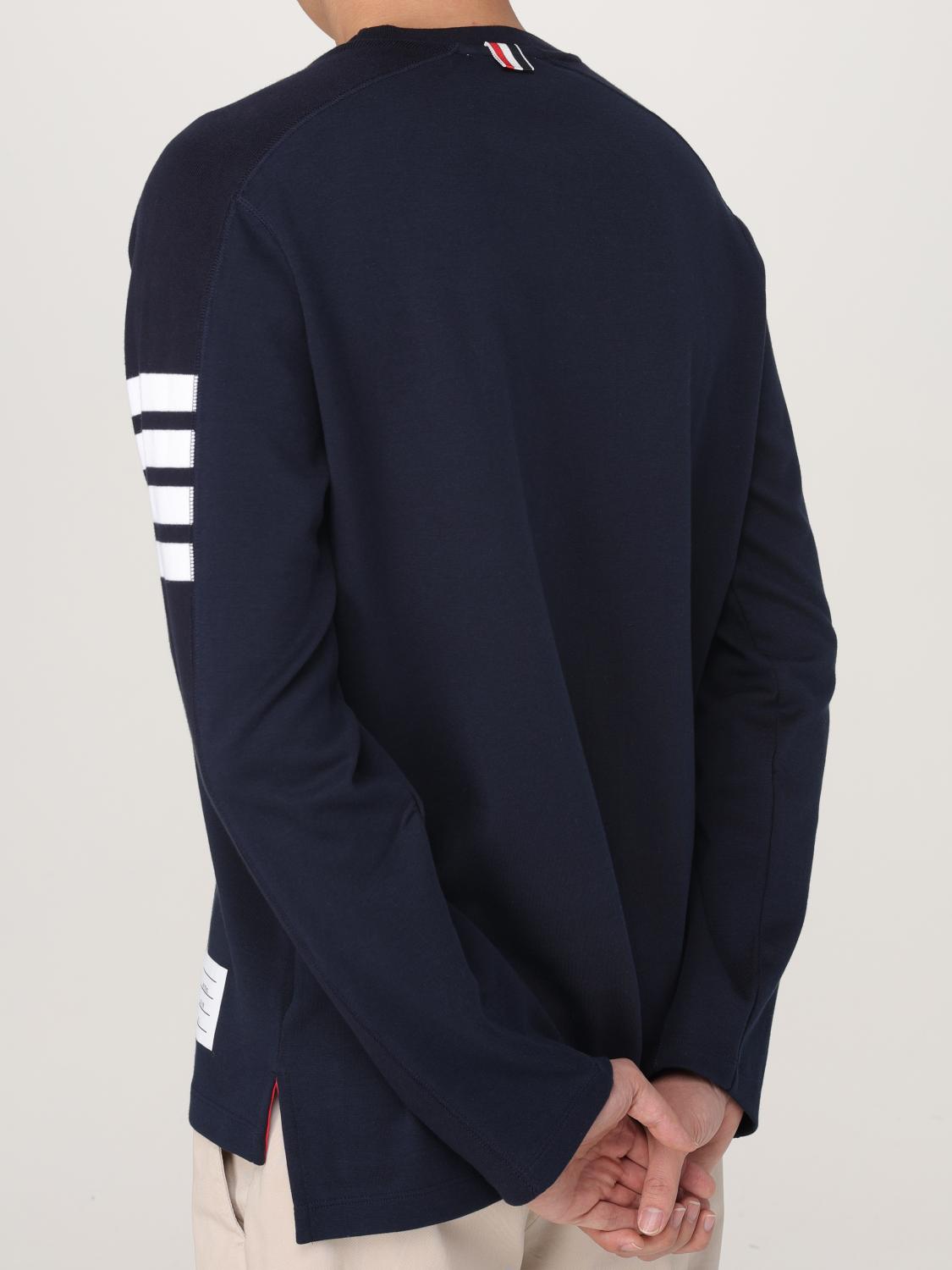 THOM BROWNE CAMISETA: Polo hombre Thom Browne, Azul Oscuro - Img 5
