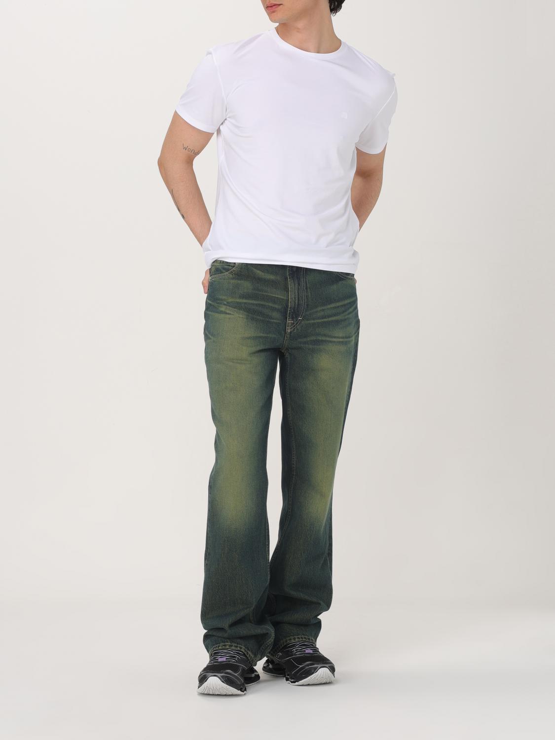 ACNE STUDIOS T-SHIRT: Polo shirt men Acne Studios, White - Img 2