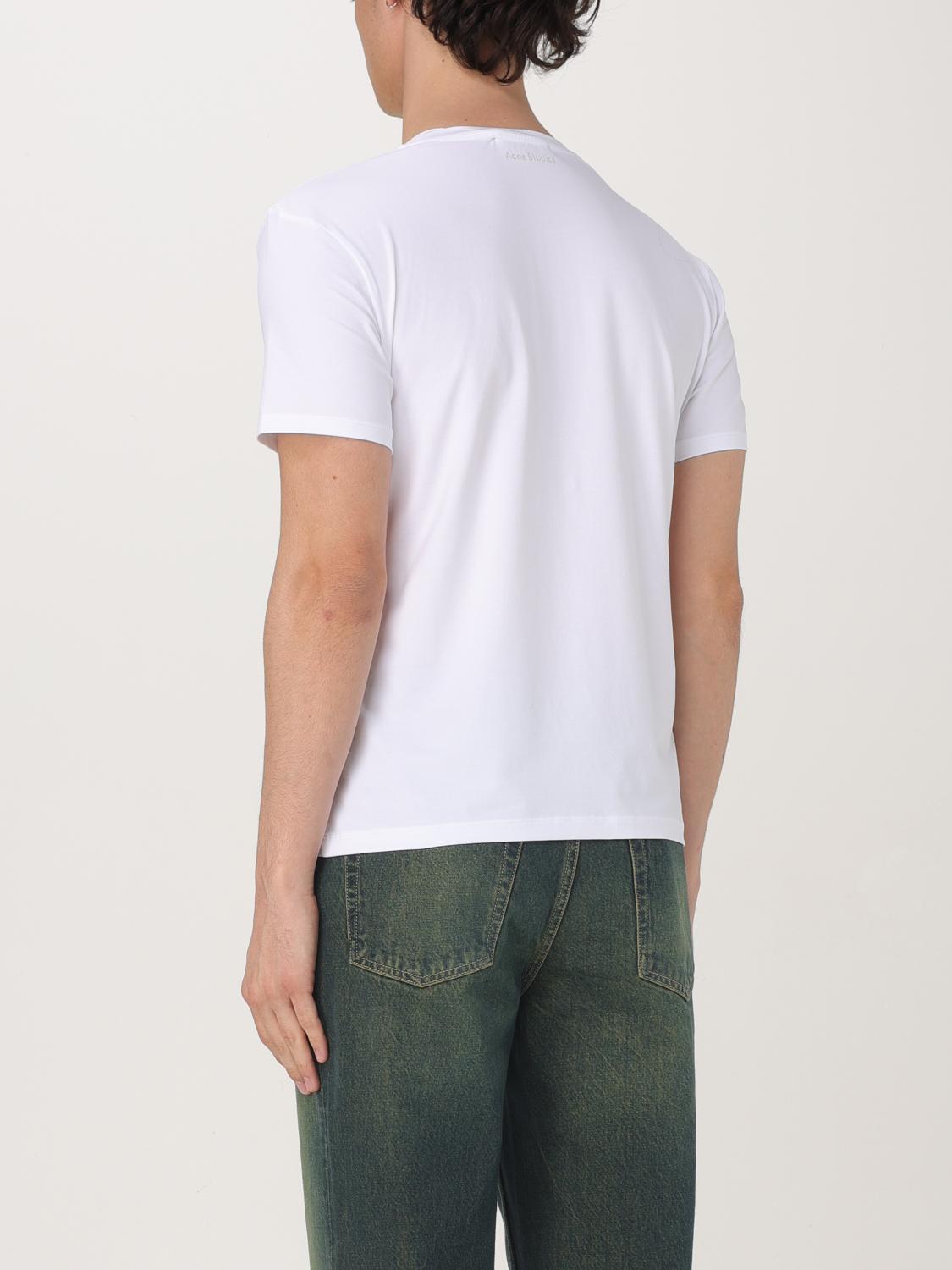 ACNE STUDIOS T-SHIRT: Polo shirt men Acne Studios, White - Img 3