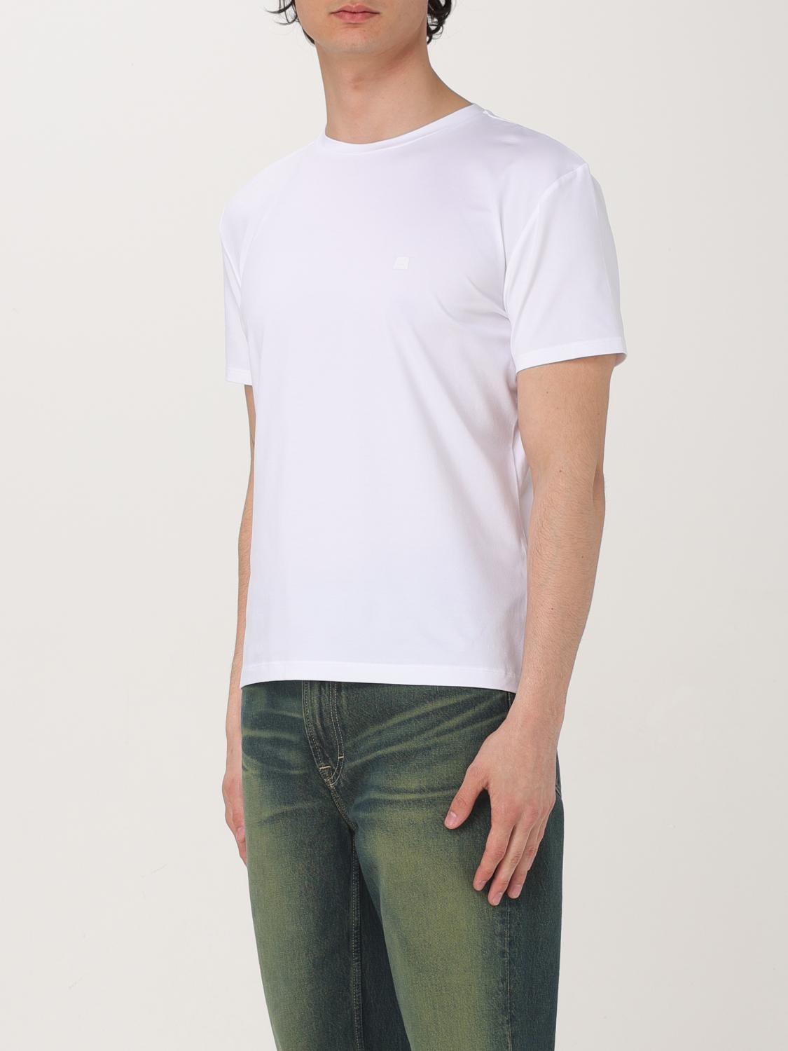 ACNE STUDIOS T-SHIRT: Polo shirt men Acne Studios, White - Img 4