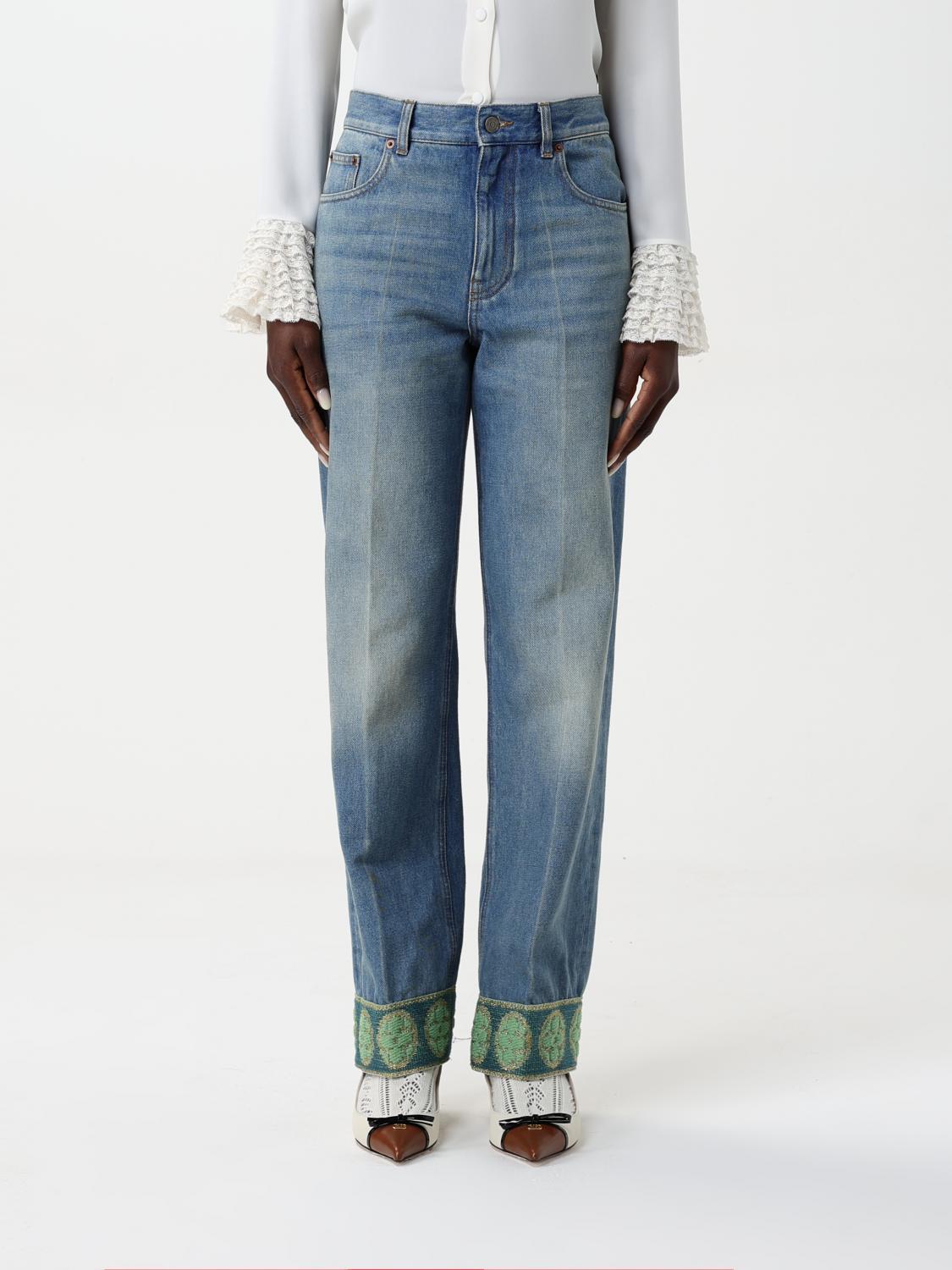 VALENTINO VAQUEROS: Vaquero mujer Valentino, Azul Oscuro - Img 1