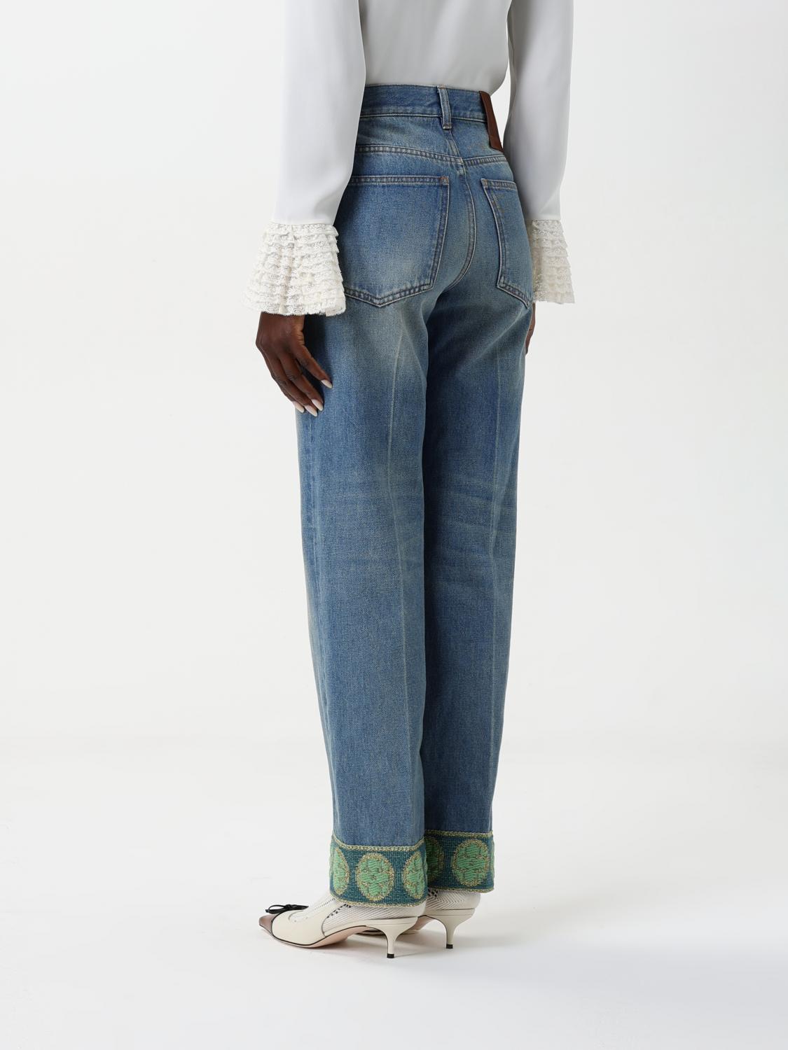 VALENTINO VAQUEROS: Vaquero mujer Valentino, Azul Oscuro - Img 3