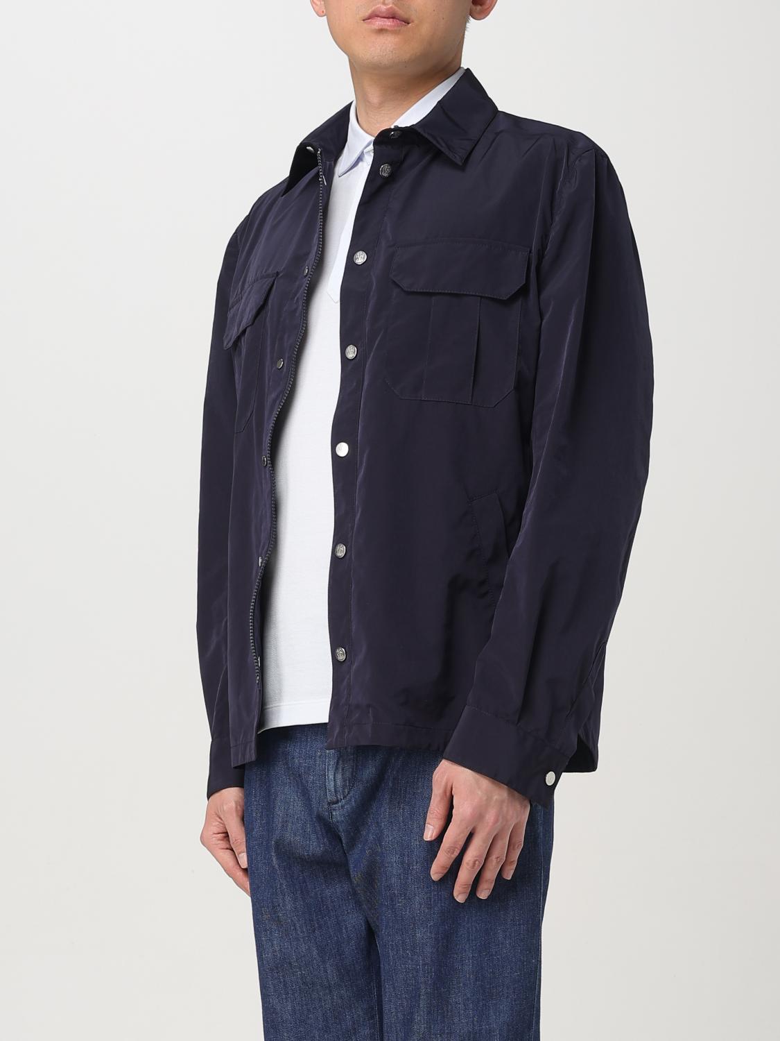 BRUNELLO CUCINELLI JACKET: Jacket men Brunello Cucinelli, Blue - Img 4