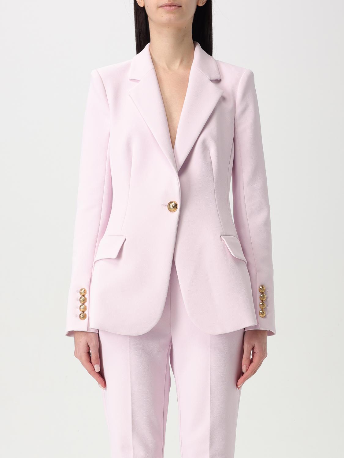 Elisabetta Franchi Blazer woman - Pink | GI144 | GIGLIO.COM