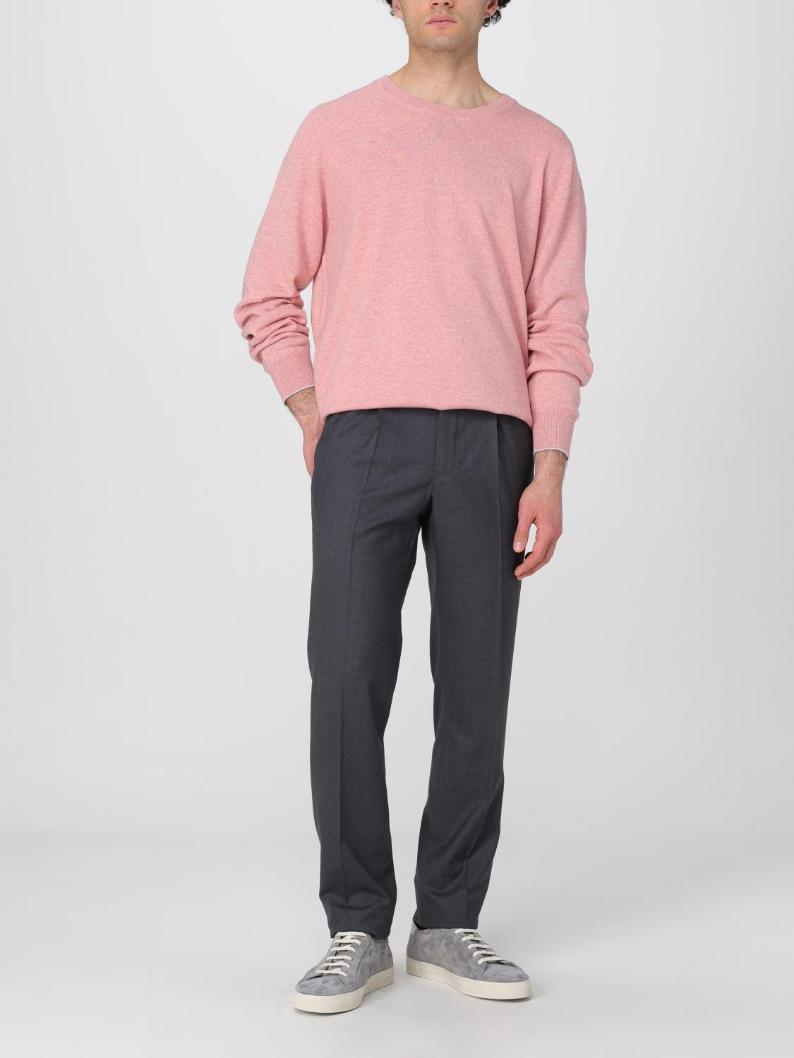 BRUNELLO CUCINELLI SWEATER: Sweater men Brunello Cucinelli, Orange - Img 2