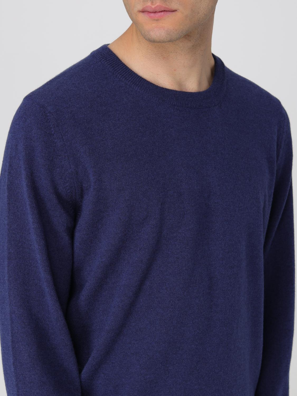 BRUNELLO CUCINELLI PULLOVER: Pullover herren Brunello Cucinelli, Blau - Img 5