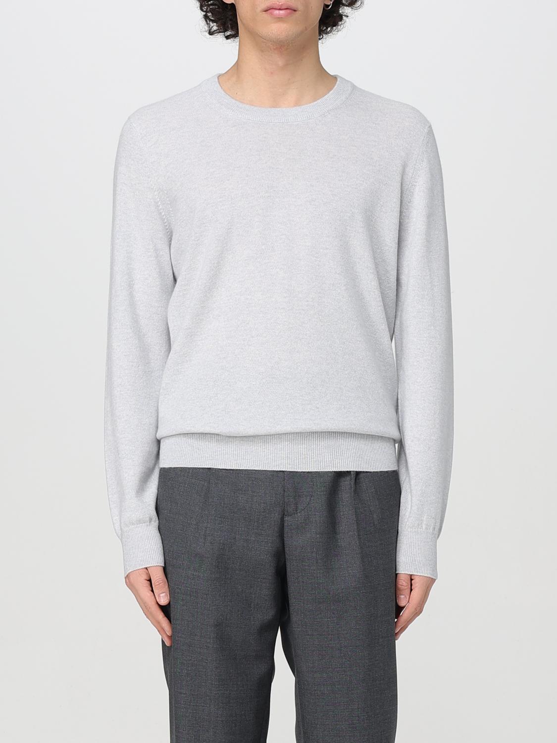 BRUNELLO CUCINELLI PULLOVER: Pullover herren Brunello Cucinelli, Grau - Img 1