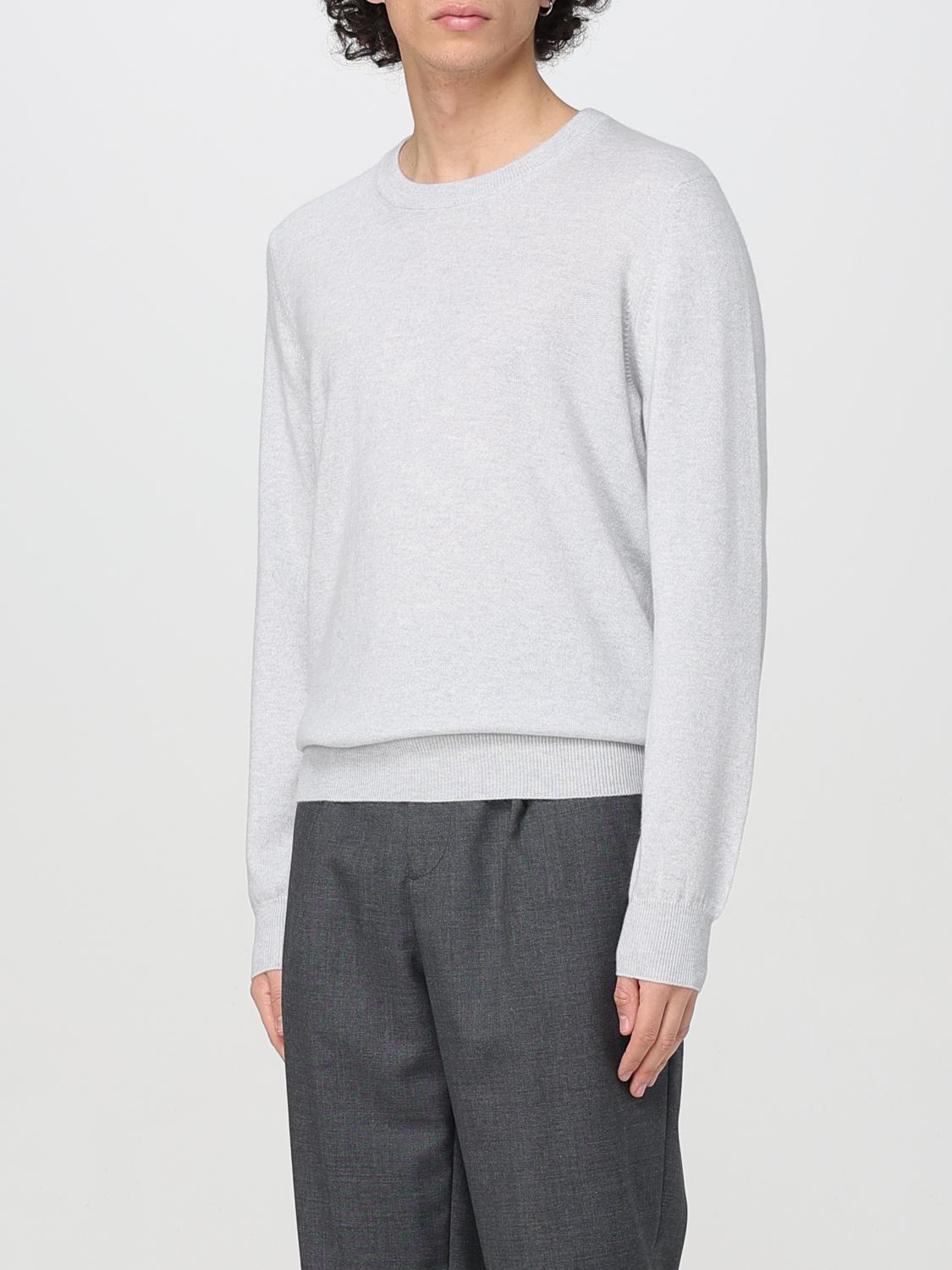 BRUNELLO CUCINELLI PULLOVER: Pullover herren Brunello Cucinelli, Grau - Img 4