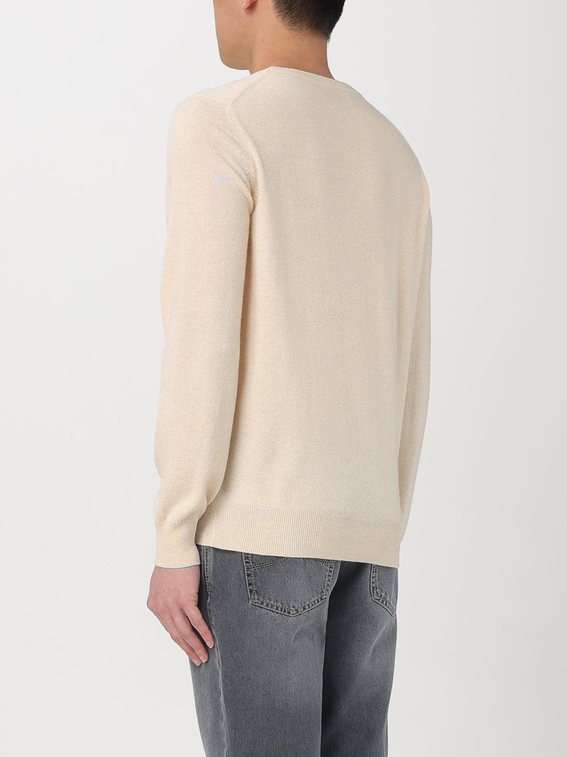 BRUNELLO CUCINELLI PULLOVER: Pullover herren Brunello Cucinelli, Beige - Img 3