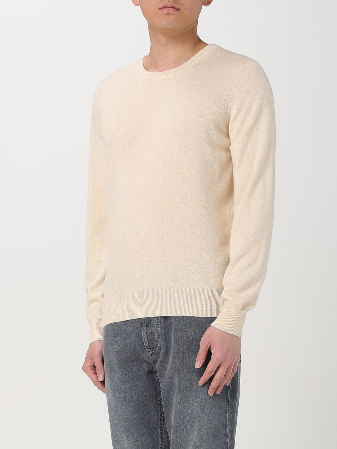 BRUNELLO CUCINELLI PULLOVER: Pullover herren Brunello Cucinelli, Beige - Img 4