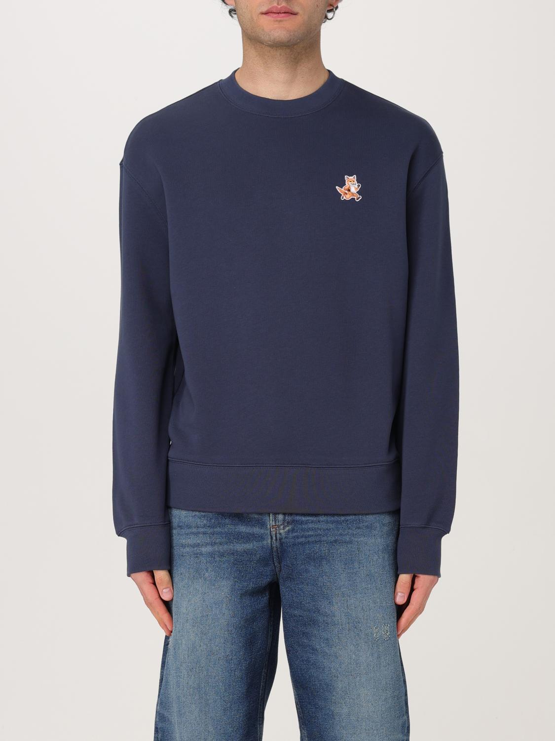MAISON KITSUNÉ: Sweater men - Blue | Maison Kitsuné sweatshirt 