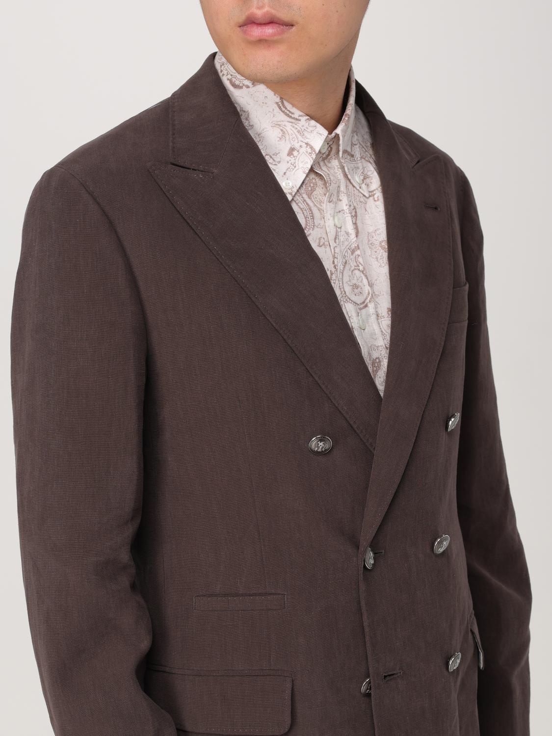 Brunello Cucinelli Suit men - Brown | MW431LDPM2 | GIGLIO.COM