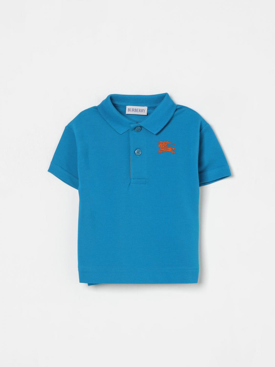 BURBERRY PULL: Robe enfant Burberry, Bleu - Img 1