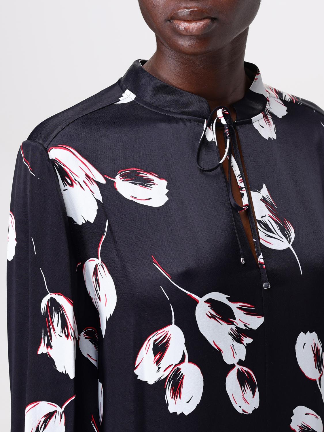 BOSS TOP: Camisa mujer Boss, Negro - Img 4