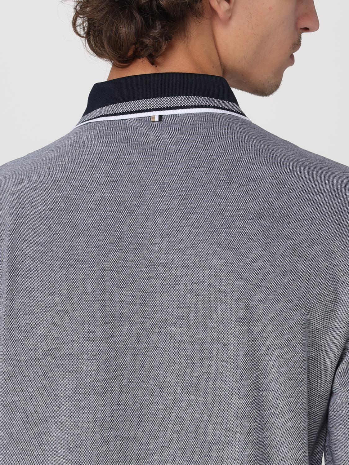 BOSS POLO: Polo Boss in cotone , Blue - Img 3