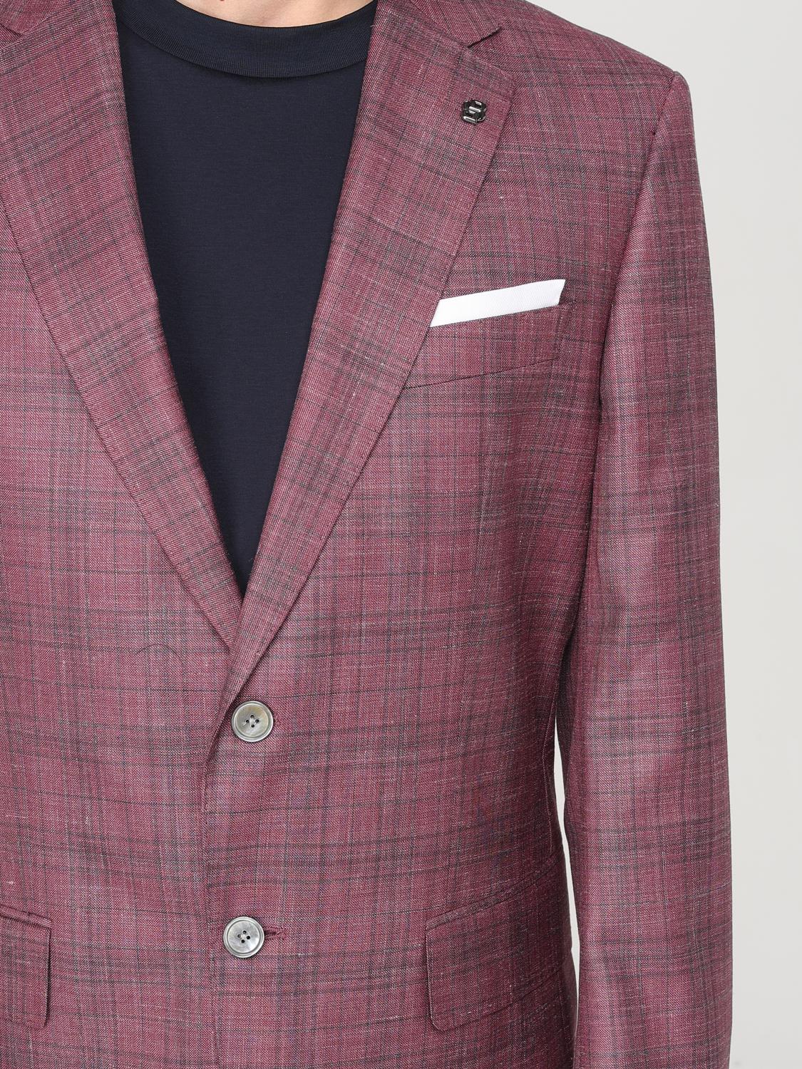 BOSS BLAZER: Jacket men Boss, Red - Img 4
