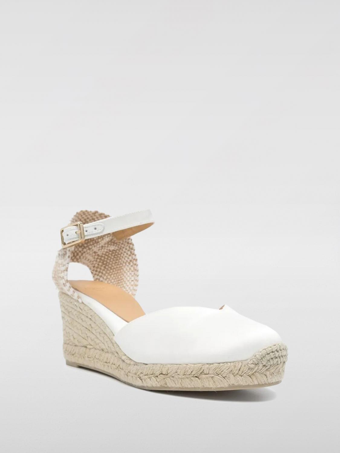 CASTAÑER ESPADRILLAS: Espadrillas Chiarita Castañer in raso , Bianco - Img 2